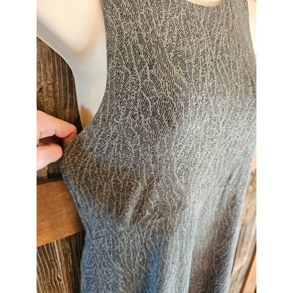 Athleta Santorini dress grey green modal EUC M sleevless summer comfortable - Picture 4 of 8